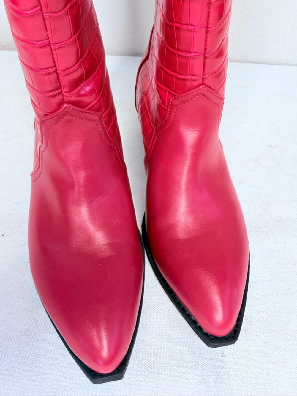 NWT Dolce Vita Korbella red western boot - Picture 8 of 9